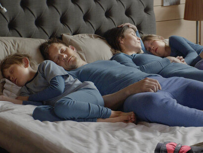 Fuerza mayor. La familia descansa tranquila