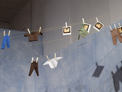 Daniel Arturo Almeida and Adrian Edgard Rivera, The elephant never forgets, exhibition view. Courtesy of Locust Projects