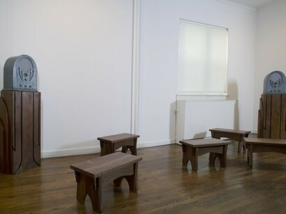 Robert Morris, Exhibition view. Courtesy of Castelli Gallery