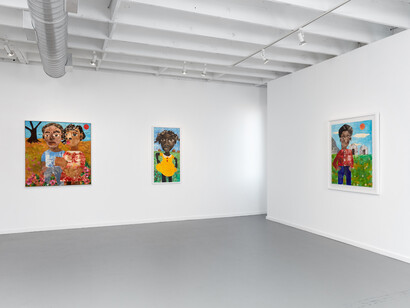 Evita Tezeno, installation view. Courtesy of Luis De Jesus