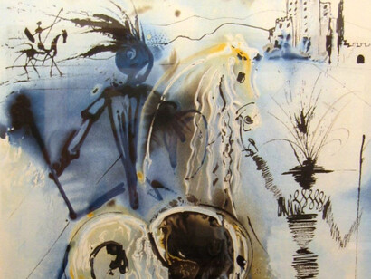 Don Quijote, ilustración de Salvador Dalí