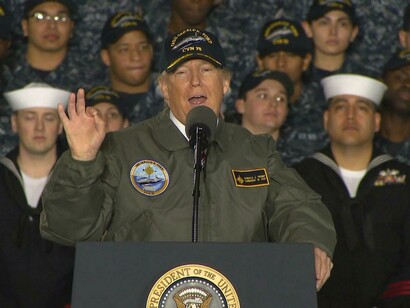 Trump como comandante en jefe