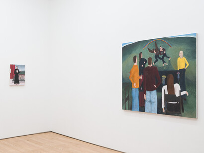 William Schaeuble, Miracle paintings, exhibition view. Courtesy of Nicelle Beauchene Gallery