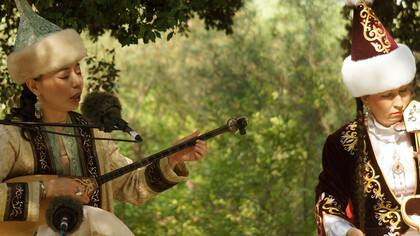 Bardic Divas, Mujeres Poetas de Asia Central, Festival de Fez de las Músicas Sagradas del Mundo, 2014. Crédito Catalina Maria Johnson 
