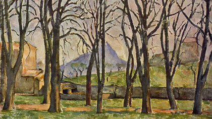 Paul Cézanne, Les Marronniers du Jas de Bouffan en hiver