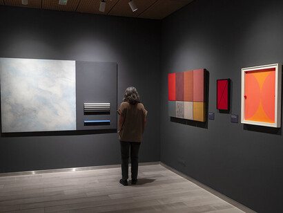 Varios artistas, La armonía secreta del pensamiento, vista de exhibición. Cortesía de la Fundación Bancaja