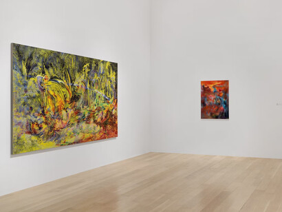 Lucy Bull, The garden of forking paths, exhibition view. Courtesy of Institute of Contemporary Art