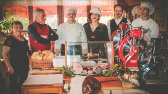 Parte dello staff del Ristorante da Manuela