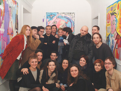 Foto de grupo con Cristóbal Jodorowsky