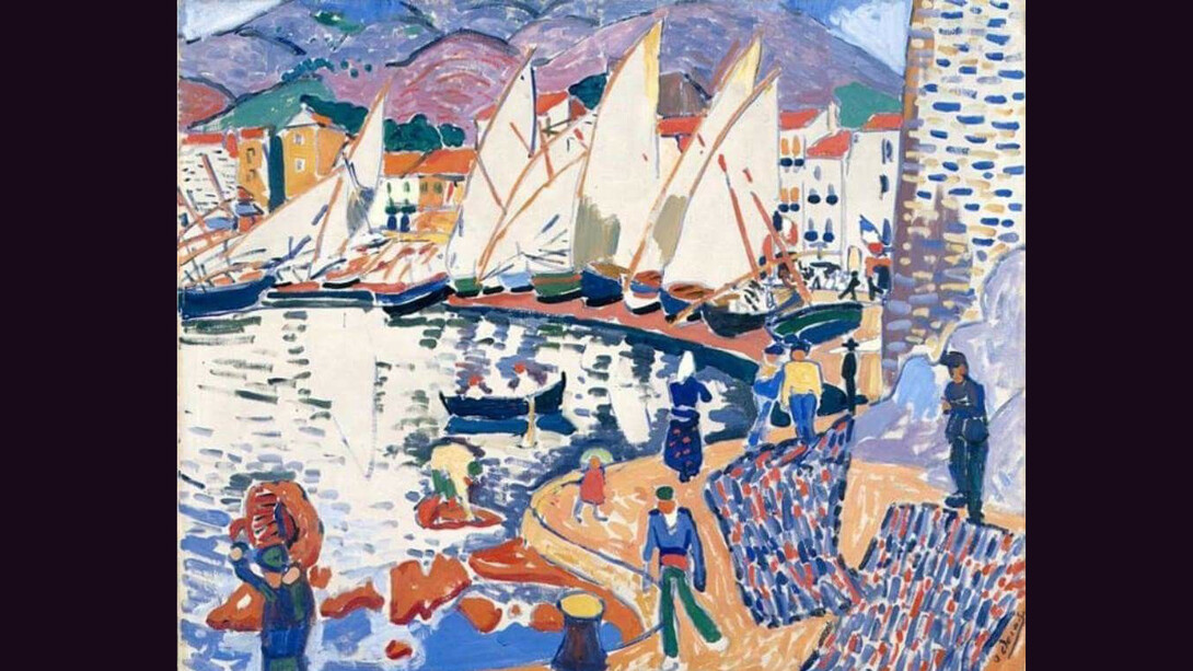 André Derain, Drying the Sails, 1905, The Pushkin State Museum of Fine Arts, Moscow
© The Pushkin State Museum of Fine Arts, Moscow.