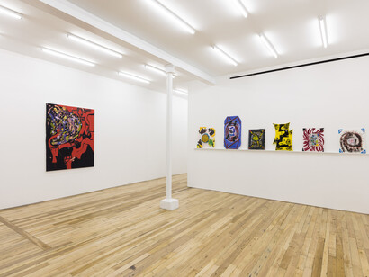 Joanne Greenbaum. Courtesy of Rachel Uffner Gallery