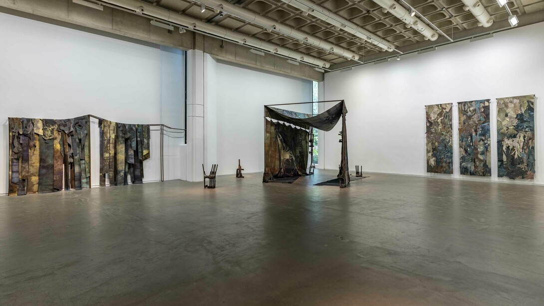 Nour Jaouda, Matters of time, exhibition view. Courtesy of the Douglas Hyde Gallery