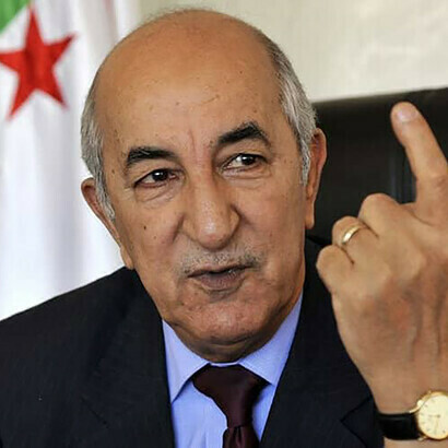Il presidente Abdelmadjid Tebboune. Mostra sapientemente una propensione a un maggiore rispetto dei diritti umani, anche attraverso l'apertura alle altre religioni