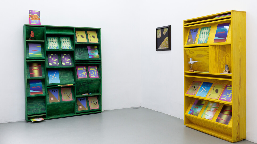 Vedran Kopljar (& parents), Voyages apstrakcija, exhibition view. Courtesy of Pizza Gallery