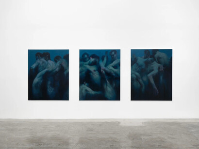 From the cloud by László von Dohnányi and Preslav Kostov, installation view of the exhibition at Baert Gallery. Courtesy of the artists and Baert Gallery. Photo by Paul Salveson