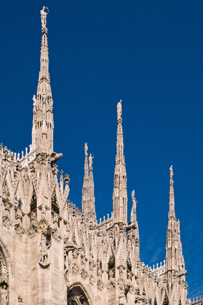 Cuspide Guglia Maggiore.  Photo credits Veneranda Fabbrica del Duomo 
