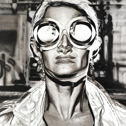 Víctor Rodríguez, Double B&W Wing, 2015