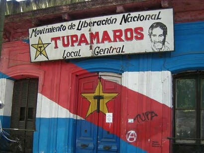 Fachada da sede dos tupamaros no Uruguai, símbolo de um movimento que, a partir dos anos 1960, passou da mobilização política e sindical à luta armada