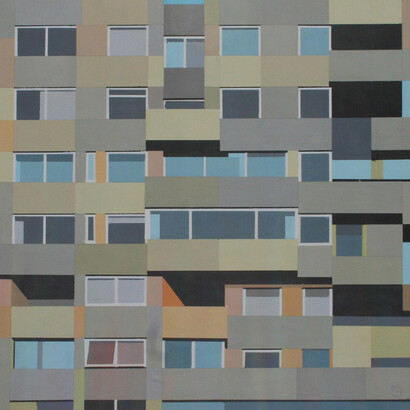 Kate Jackson, Abstract Brutalism 1 London