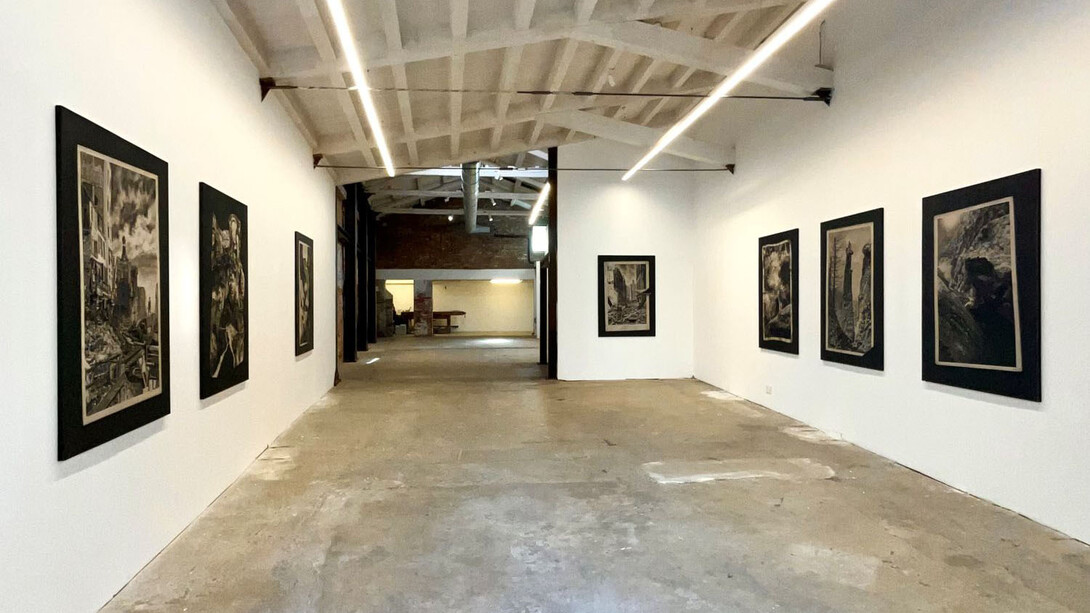 João Vilhena, Predizione perdizione, exhibition view. Courtesy of Galleria Alberta Pane 