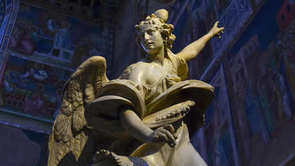 Ángel anunciador, de F. Mochi © Ph M. Achilli SABAP Umbría