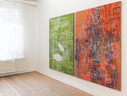 Johannes Ulrich Kubiak, Marginal benefit, exhibition view. Courtesy of Eva Steynen Gallery