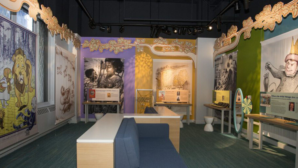 The Negaunee Foundation Children's Literature Gallery. Courtesy of American Writers Museum