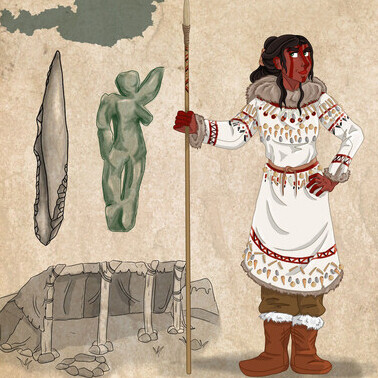 Illustration of the Stone Age by Pelycosaur24