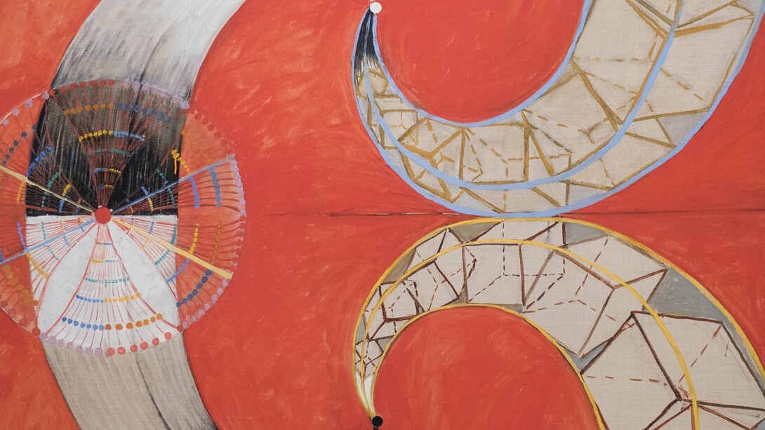 "El cisne n°9", Hilma af Klint, 1915