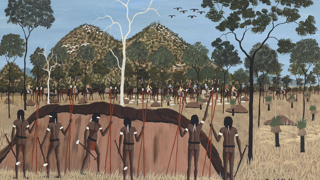 Goobalathaldin Dick Roughsey. Courtesy of Queensland Art Gallery