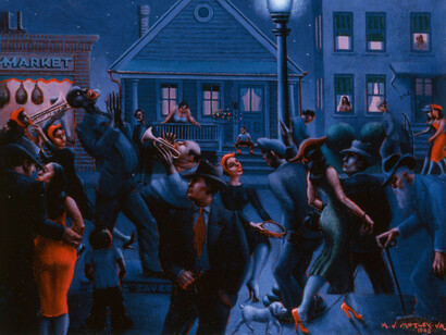 Archibald Motley, Gettin Religion (1948)