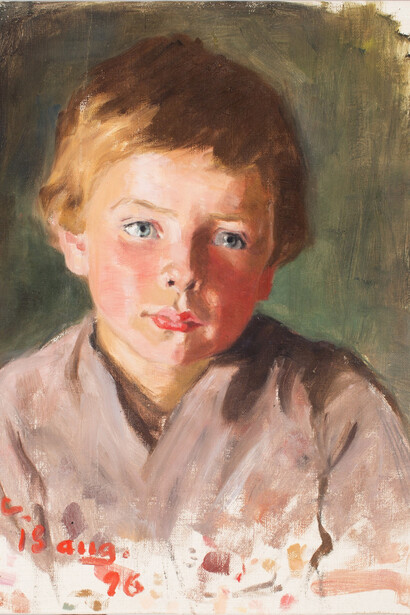 Olli and Bucklan. Courtesy of Serlachius Museum