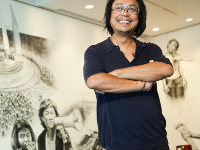 Rirkrit Tiravanija. Courtesy of Hirshhorn Museum