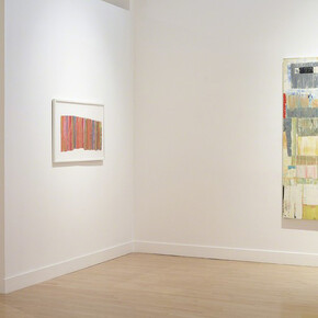 Mike Henderson, Exhibition view. Courtesy of Haines Gallery