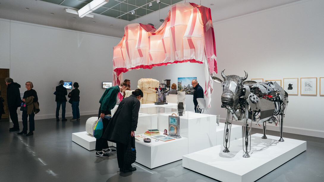 Various artists, Bridging minds, exhibition view. Courtesy of the Van Abbemuseum