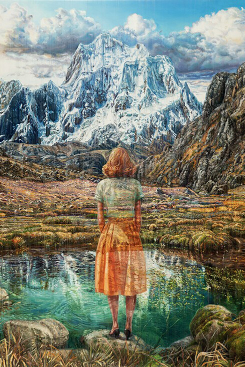 Jacob Brostrup, On top of the rock. Courtesy of Galeria Contrast