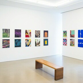 The Twenty by Sixteen Biennial, Exhibition view. Courtesy of Morgan Lehman Gallery