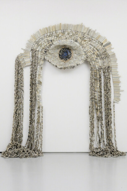 Moffat Takadiwa, Judging by Language, 2017. Courtesy of Tyburn Gallery