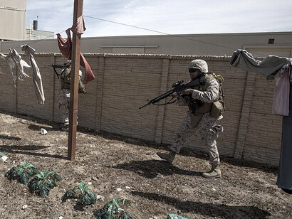 At Camp Pendleton’s Range 131, Marines and Sailors from Headquarters and Headquarters Squadron, MCAS Yuma, wrapped up their deployment training, focusing on the tactical challenges of modern warfare