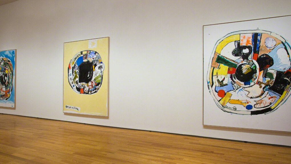 Eddie Martinez: Ants at a Picknic. Courtesy of Davis Museum