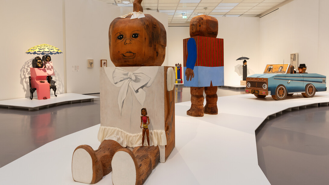 Marisol, ausstellungsansicht. Mit freundlicher genehmigung des Kunsthauses Zürich