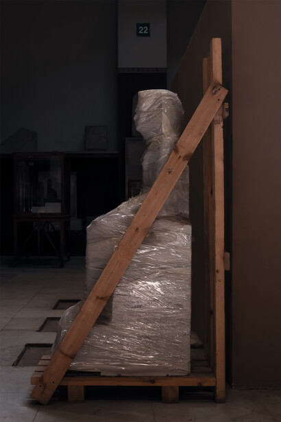 Sara Sallam, They placed the tiles afterwards, 2021–heute. Mit freundlicher Genehmigung des Museums für Kunst und Gewerbe Hamburg