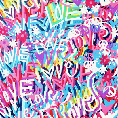 Love and Peace in L.A. Courtesy of Open Mind Art Space