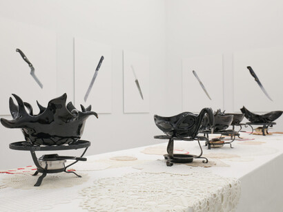 NOF4 collective, Dishcomfort, ausstellungsansicht. Mit freundlicher genehmigung des Aargauer Kunsthaus