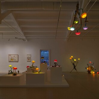 Mika Rottenberg, Vibrant matter, vista de exhibición. Cortesía de la Galería Hauser & Wirth