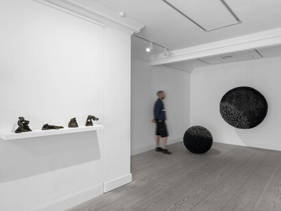 Jane McAdam Freud, An absent presence, exhibition view. Courtesy of Gazelli Art House