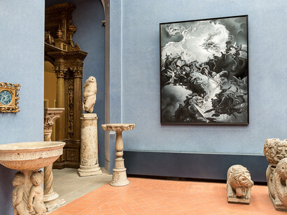 Works of Glenn Brown. Ph Simona Fossi / MUS.E