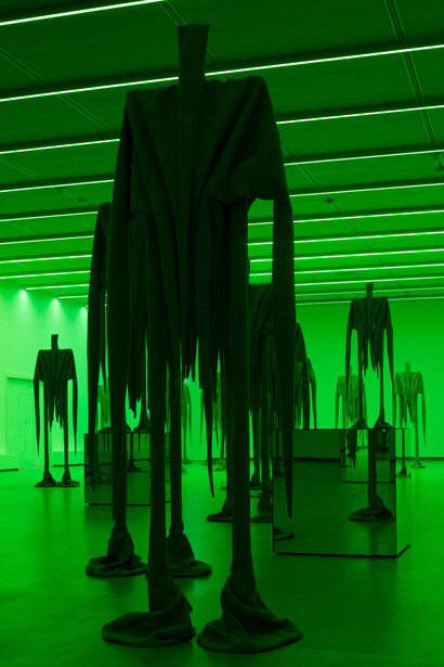 Sandra Mujinga, Skin to skin, exhibition view. Courtesy of Stedelijk Museum