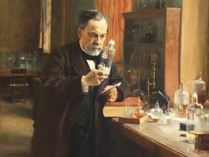 Como Louis Pasteur (1885 por Albert Edelfelt), Jaramillo Antillón fue un buscador incansable de la verdad, entregado con sencillez y rigurosidad al avance del conocimiento médico y al bienestar social