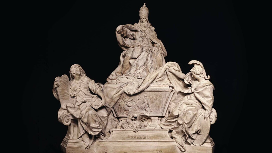 Isidro Carnicero, Copia de la tumba de Gregorio XIII por Camillo Rusconi